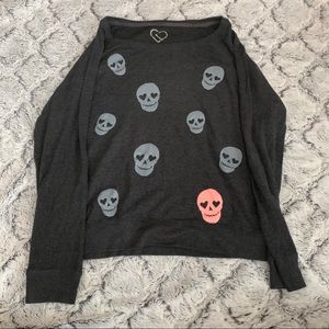 Skull Sweater Aeropostale